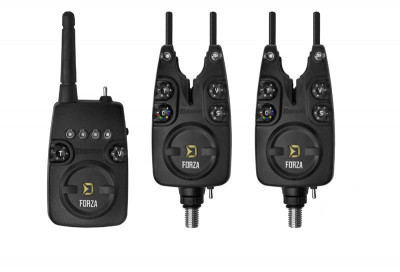 Set avertizori/senzori wireless Delphin FORZA, 2+1, culoare neagra foto