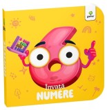 Invata numere. Carti cu ochisori - Gama