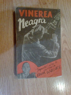 d3 Vinerea neagra - Edgar Wallace foto