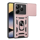 Husa Xiaomi Redmi Note 14 4G (Standard) protectie camera Techsuit CamShield Series, roz
