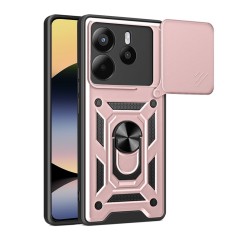 Husa Xiaomi Redmi Note 14 4G (Standard) protectie camera Techsuit CamShield Series, roz foto