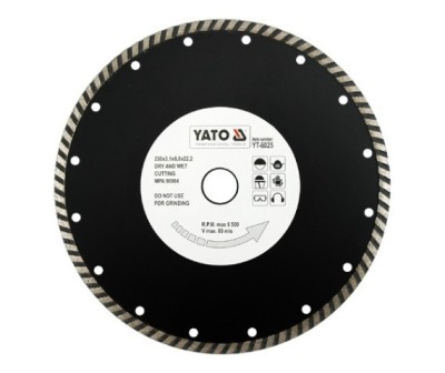 Disc diamantat Turbo 230 mm YATO foto
