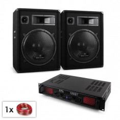 Electronic-Star Malone Bluetooth SPL este compus din boxe de subwoofer de 15 &amp;amp;quot;(38cm) ?i amplificator 1000W foto