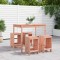 vidaXL Set bar de grădină, 5 piese, lemn masiv douglas 3157750
