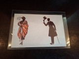 Carte postala ilustrata , eleganta salutului - (necirculata)