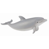 Figurina Pui de delfin Bottlenose Collecta, marimea S, plastic cauciucat, 3 ani+, Gri
