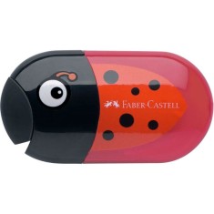 Ascutitoare cu Radiera Faber-Castell, Model Buburuza, Ascutitoare Faber Castell, Radiera Faber Castell, Ascutitori Faber Castell, Radiere Faber Castel foto