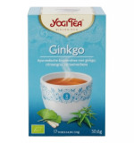 Ceai bio Ginkgo, 17 pliculete 30.6g Yogi Tea
