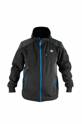 JACHETA PRESTON SOFT SHELL JACKET BLUE BLACK XL foto