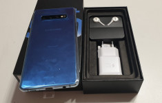 Samsung Galaxy S10+, Dualsim, Prism Blue, Neverlock, GARANTIE 2 ani. foto