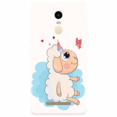 Husa silicon pentru Xiaomi Remdi Note 3, Sheep Star foto