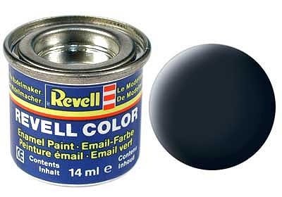 Gri tanc mat RAL 7024, vopsea email 14 ml foto