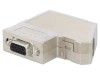 Mufă D-Sub HD 15 pini mamă &icirc;n unghi 55&deg; cu terminal șurub