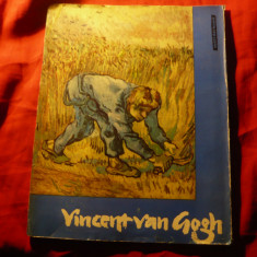 Album Vincent van Gogh 1966 ,supracoperta uzata ,Ed.Berlin ,lb.germana ,cca.100p