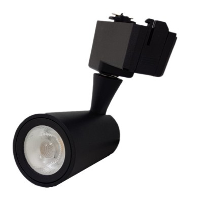 Spot Sina Negru 18W 180W, 3000K, lumina calda foto