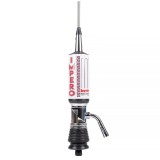 Antena CB LEMM TURBO IMPERO, alb, lungime 200 cm, castig 7dB, 26.5-28Mhz, 2500W, cablu RG58 4m, fabricata in Italia