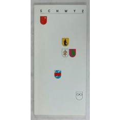 SCHWYZ , SERIA &#039; 23 DE CANTOANE ALE ELVETIEI &#039; , 1991, TEXT IN LIMBA GERMANA *