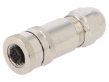 Mufă M12 5-Pin Mamă Profibus IP67 60V, TE Connectivity