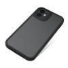 Husa TPU Nevox pentru Apple iPhone 12 mini, StyleShell Invisio, Neagra Transparenta