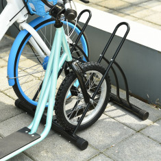 HOMCOM suport biciclete pentru interior/exterior, 60x54x57 cm