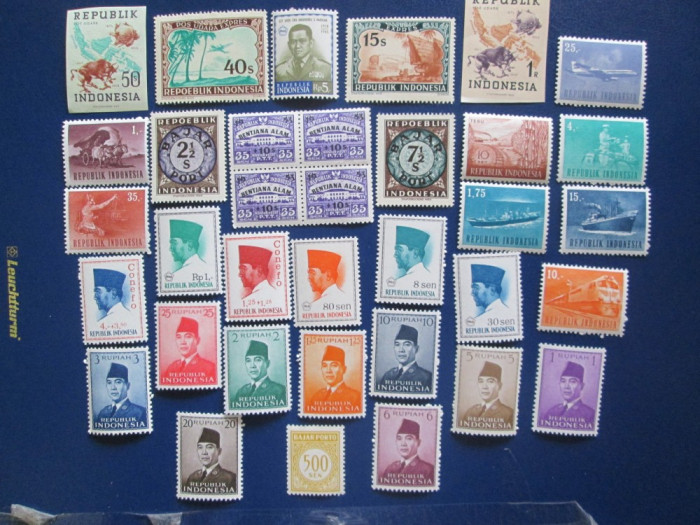 TIMBRE INDONEZIA SERIE=MNH