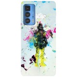 Husa compatibila cu Motorola Moto G22 model Spray paint, Silicon, TPU, Viceversa