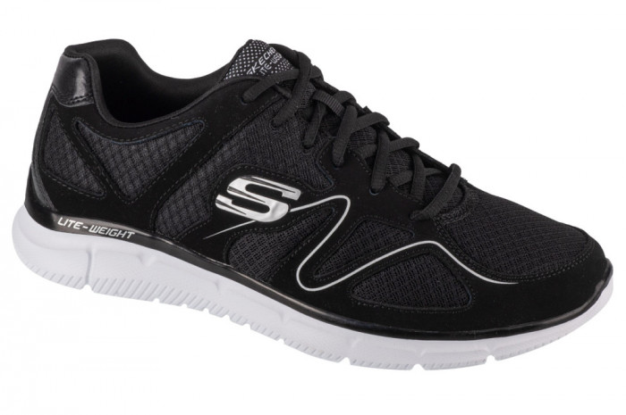 Pantofi pentru adidași Skechers Verse - Flash Point 58350-BKW negru