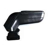 Cotiera ArmCik S4 pentru Vw Golf 4 1997-2003 , Bora , Vectra A , Calibra, rabatabila cu capac culisabil, Negru Kft Auto, AutoLux