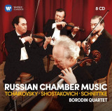 Russian Chamber Music: Shostakovich, Tchaikovsky, Schnittke (Box Set) | Borodin Quartet, Russian Chamber Music, Warner Classics