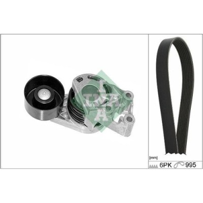 Set curea transmisie Audi A2 (8z0) 02.00-08.05; Seat Cordoba (6l2) 09.02-11.09, Ibiza 3 (6l1) 02.02-11.09; Skoda Fabia I (6y2) 08.99-03.08 , Fabia 2 foto