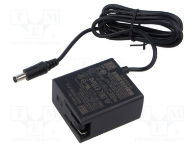 Alimentator plug-in MEAN WELL 9V 2A 18W pentru aplicații medicale foto