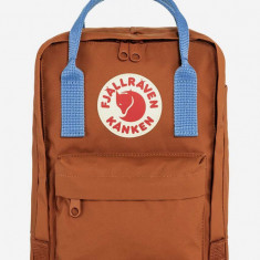 Fjallraven rucsac Kanken Mini culoarea portocaliu, mic, cu imprimeu F23561.243.537-537