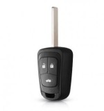 Set 2 bucati - Carcasa cheie Topautochei&amp;#174; compatibila cu Chevrolet Cruze, Opel Astra J, 3 butoane