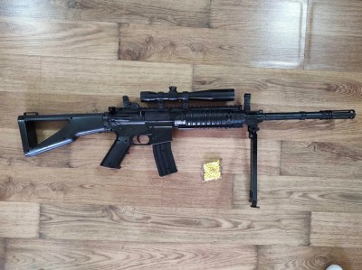 PUSCA AK47 DE MARE DIMENSIUNE 70CM,CELEBRUL AK47 ACUM AIRSOFT 6MM,500 BILE BONUS foto