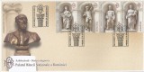 Romania, LP 1996/2013, Arhitectura, Palatul BNR (II) - Statui alegorice, FDC