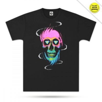 Tricou Fluorescent Skull foto