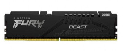 Memorie DDR Kingston - gaming FURY Beast DDR5 32 GB, frecventa 5200 MHz, 1 modul, radiator, &amp;quot;KF552C40BB-32&amp;quot; foto