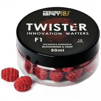 Wafters Feeder Bait Twister, F1 - Larve de libelula &amp;amp; Canepa, 12mm, 50g foto