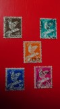 ELVEȚIA 1932, CONFERINȚĂ GENEVA - 5 VALORI ȘTAMPILATE