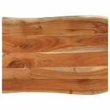 VidaXL Blat masă, 90x60x2,5 cm dreptunghiular lemn acacia margine vie