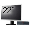 Pachet Calculator Second Hand LENOVO M700 SFF, Intel Core i7-6700 3.40GHz, 8GB DDR4, 256GB SSD + Monitor 22&amp;quot; NewTechnology Media