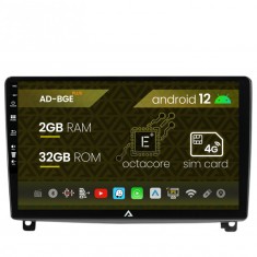 Navigatie Peugeot 407 (2004-2011), Android 12, E-Octacore 2GB RAM + 32GB ROM, 9 Inch - AD-BGE9002+AD-BGRKIT266V3