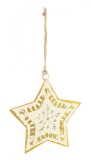 Cumpara ieftin Set 12 ornamente brad Steluta 10x1x10 cm