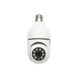 Camera de supraveghere smart-bulb PTZ, WIFI 2.4G 1080P, tip bec E27 cu senzor de miscare si aplicatie YIIoT Breckner Germany Cod: DISMN39 Automotive T, Oem