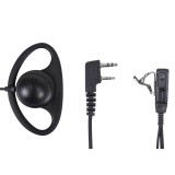 Casca cu microfon PNI HS88, mufa 2 pini tip PNI-K pentru statii CB/PMR