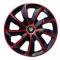 Set 4 capace roti Extra Stig Red R17 pentru gama auto Skoda