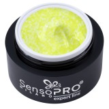 Gel Constructie Unghii Expert Line FrostedConfetti, SensoPRO Milano - Melon 15ml