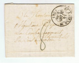 France 1830 Cover + Content TYPE 12 AMIENS to ST CLEMENT D.817