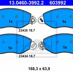 Set placute frana,frana disc FORD TRANSIT bus (FD, FB, FS, FZ, FC) (2000 - 2006) ATE 13.0460-3992.2