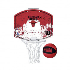 Mini-coș de baschet NBA Wilson mini hoop bulls Roșu
